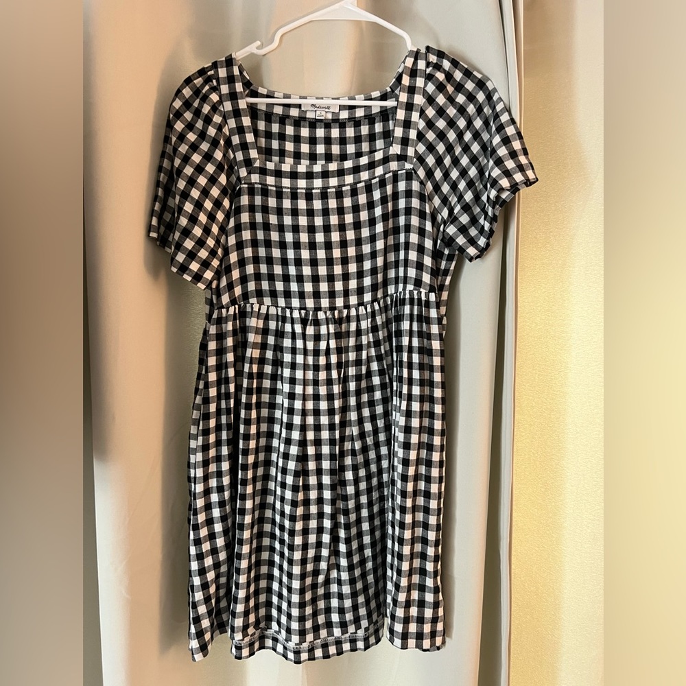 Madewell Gingham Dress